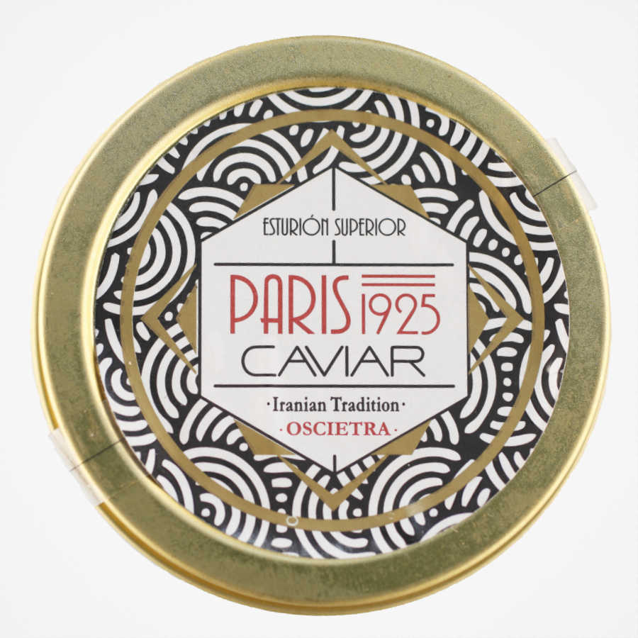 Granblau, Barcelona: CAVIAR OSCETRA PARIS 1925 EST. RUSO 50G Granblau, Barcelona: CAVIAR OSCETRA PARIS 1925 EST. RUSO 50G